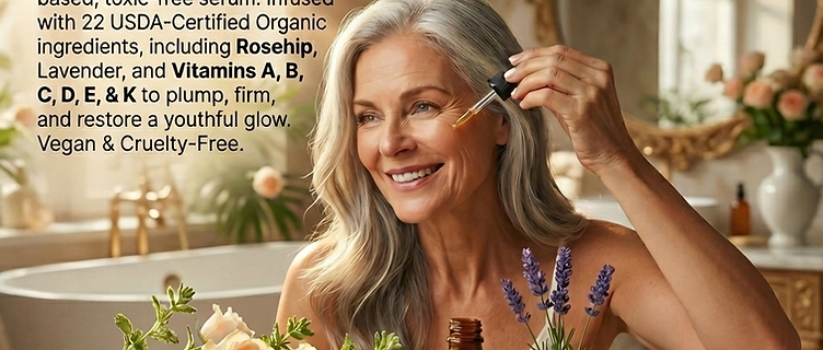 YOUTH GOT THE LOOK (Organic Anti-Aging Serum) 1 oz