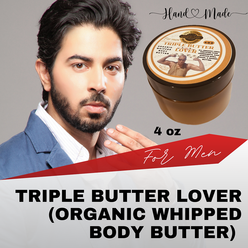 Thumbnail: TRIPLE BUTTER LOVER (ORGANIC WHIPPED BODY BUTTER)