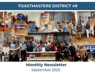 Monthly Newsletter - September 2025
