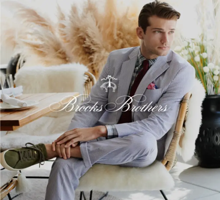 License now-Brooks Brothers brand