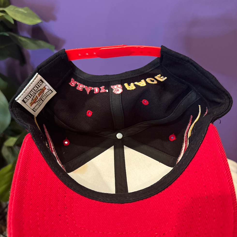 Thumbnail: Race Rock Orlando Diamond Cut Style Vintage Snapback hat made by race rock