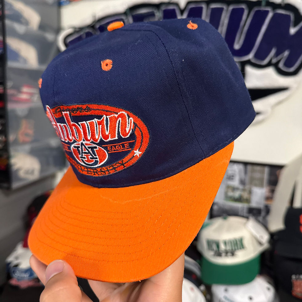 Thumbnail: Auburn University Tigers War Eagle Twill Snapback