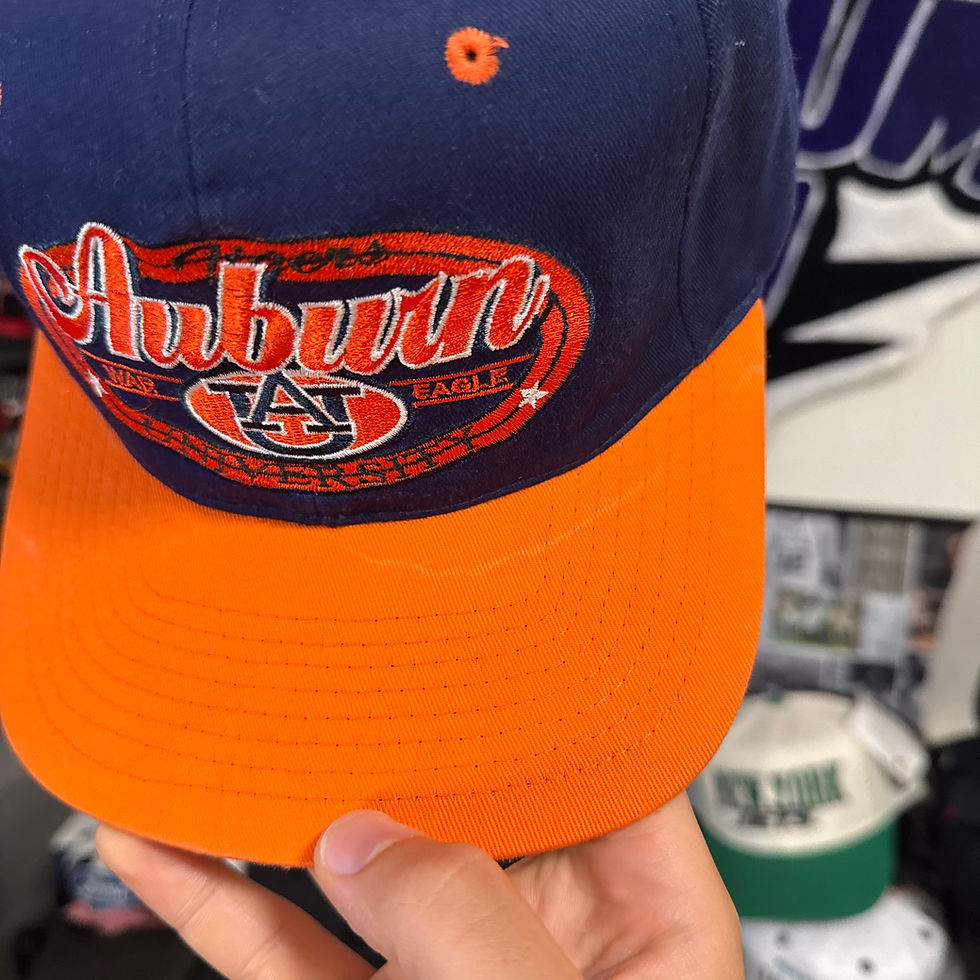 Thumbnail: Auburn University Tigers War Eagle Twill Snapback