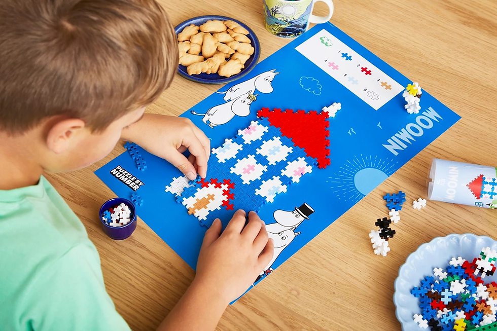 Miniaturbild: 275 Kreativ Bausteine Mumins Haus