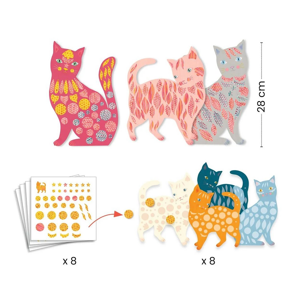 Miniaturbild: Basteln 3-6: Katzen