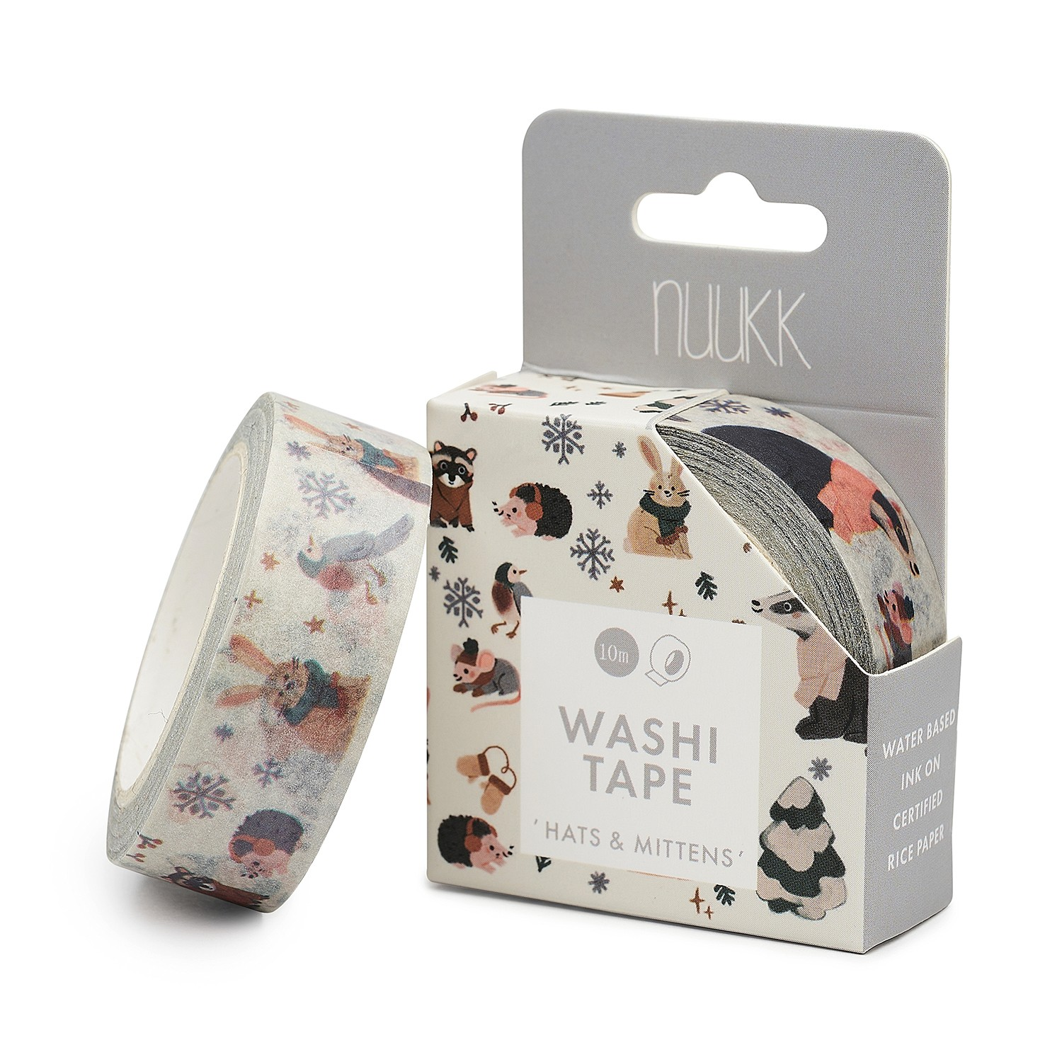 Washi Tape „Mützen und Schals“