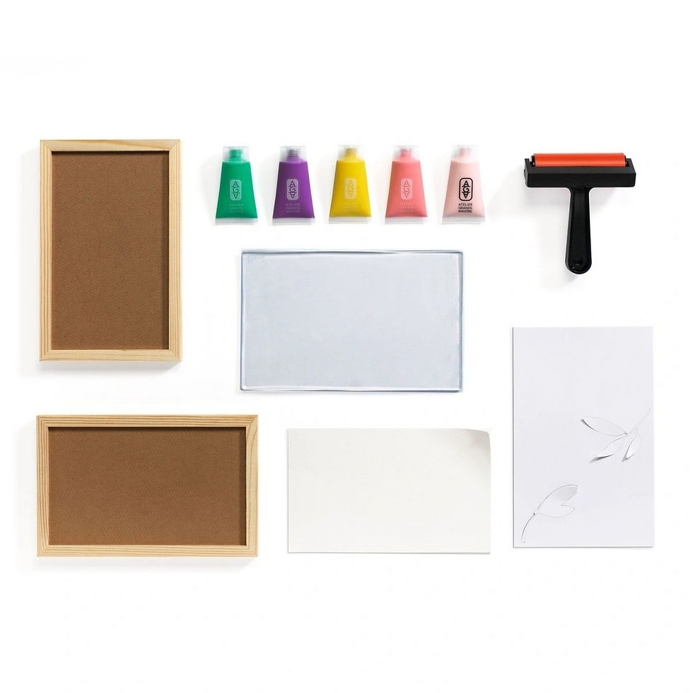 Miniaturbild: Atelier 46, Gel-Druck Zitronen
