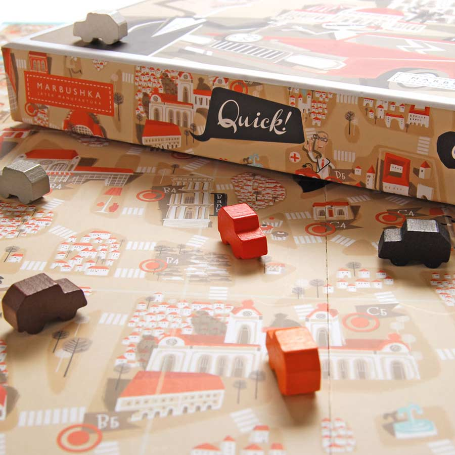 Miniaturbild: Brettspiel Quick Taxi (ab 6 Jahre)
