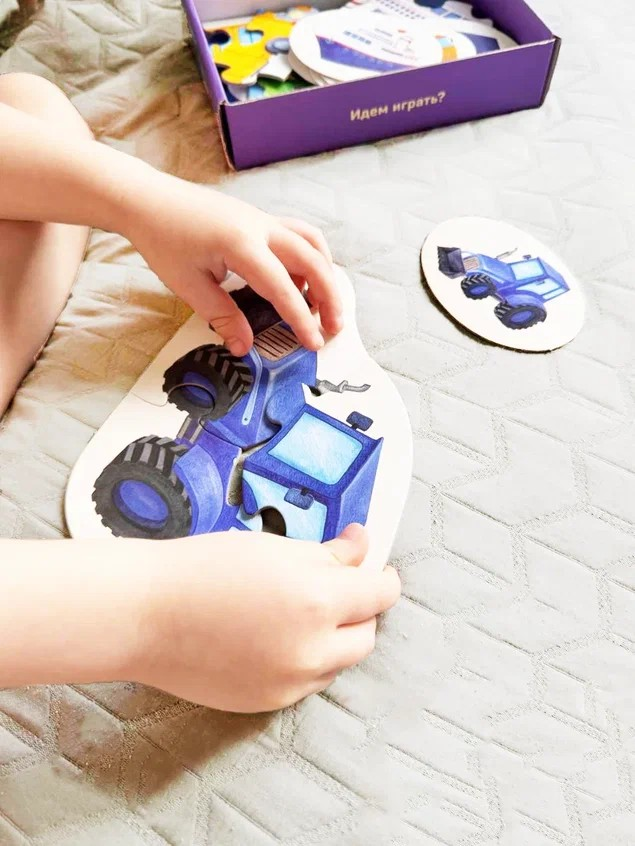 Miniaturbild: Heidetik Puzzle "Ich spiele" - Fahrzeuge