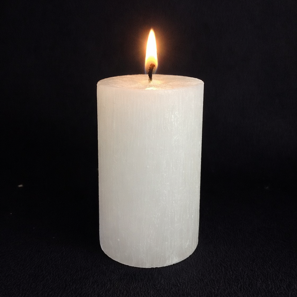 vela 7x12 para decoração de mesa e casamentos curitiba