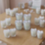 vela personalizada copo 70 ml com fita, brinde corporativo, brinde personalizado, lembrancinha festa curitiba,