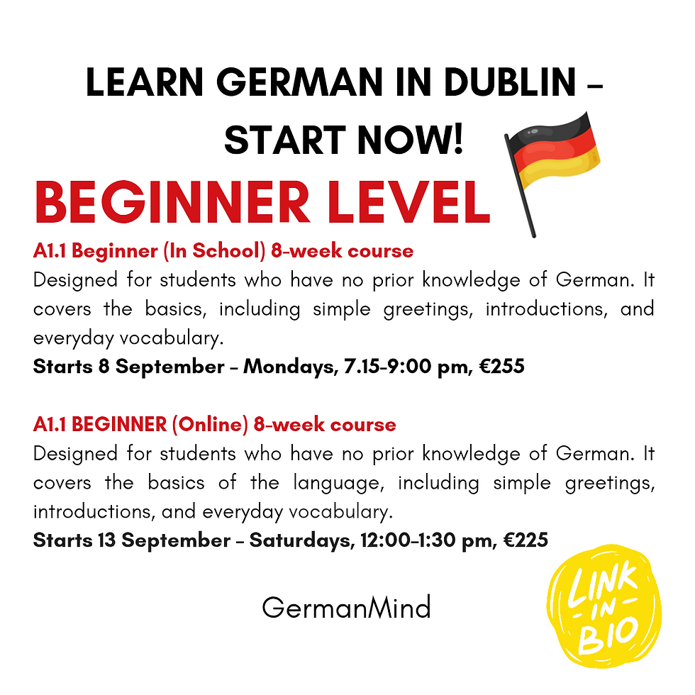 Yeah, German Course at GermanMind 9