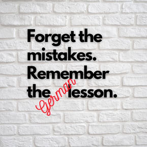 5 Common Mistakes made by German Learners