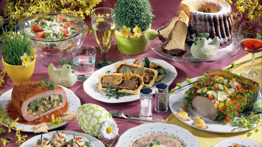 Easter table