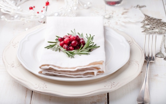 Christmas table