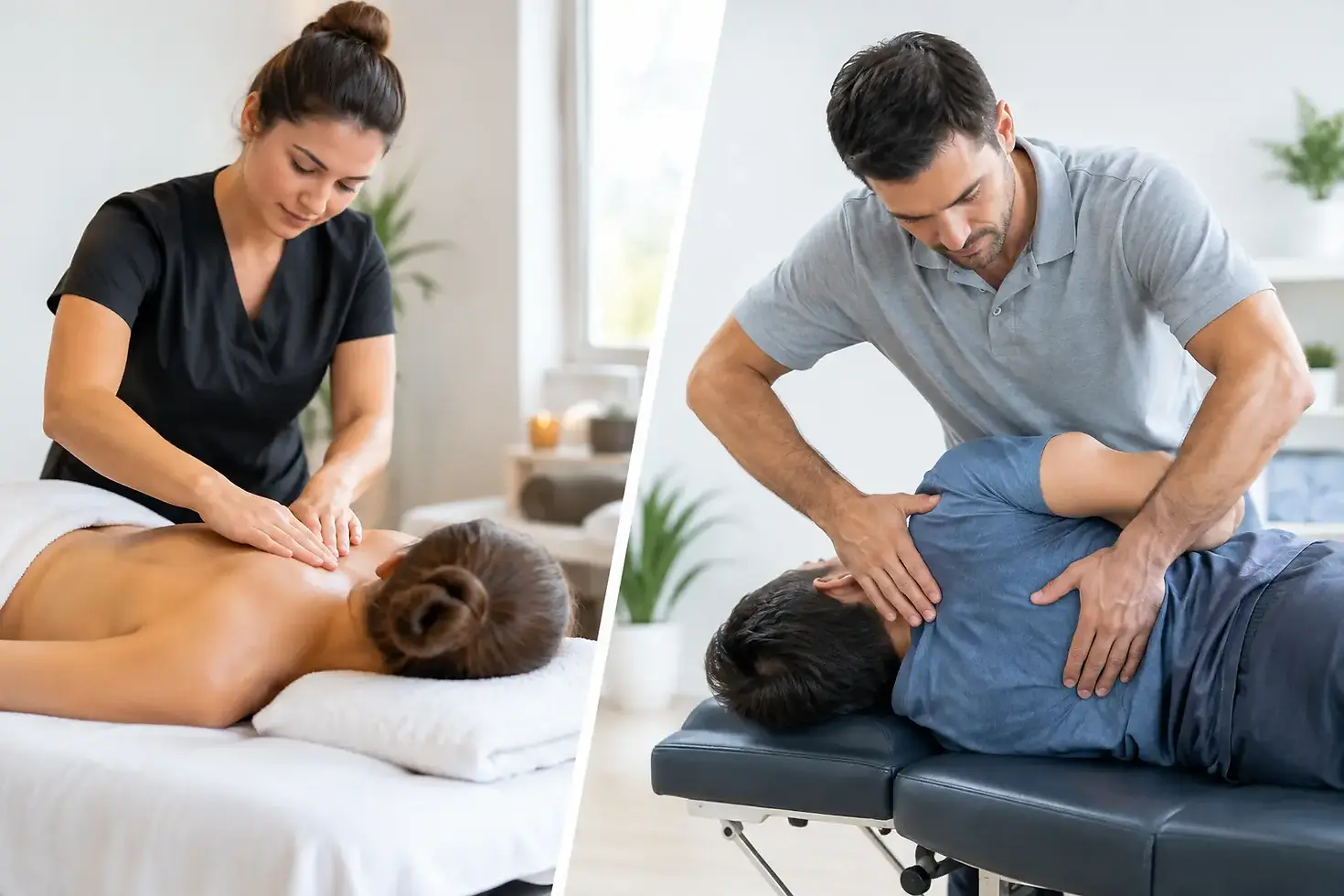Therapeutic Massage Versus Chiropractic Care