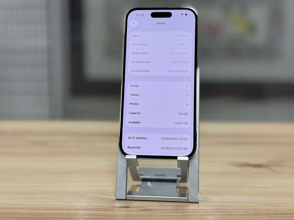 Thumbnail: iPhone 14 Pro, 128GB Silver
