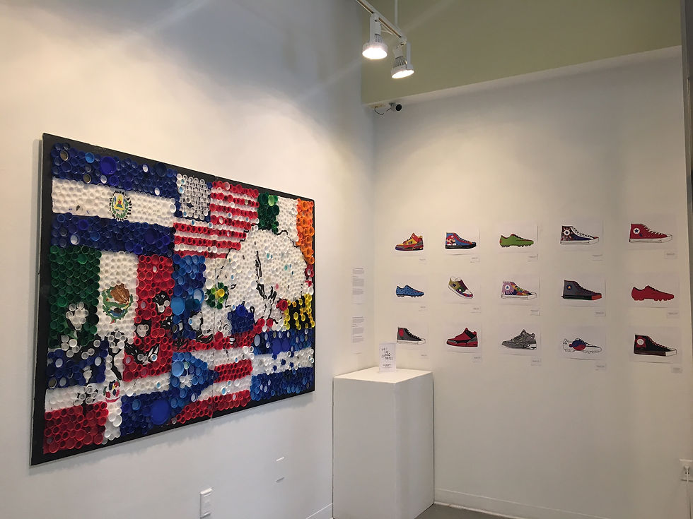 CAC Festival Shoe Designs and Mural