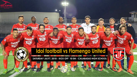 Flamengo United, first opponent in LA Trial!