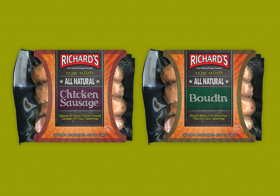 Richard's Sausage Package Design