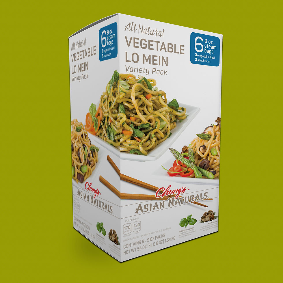Asian Naturals Package Design