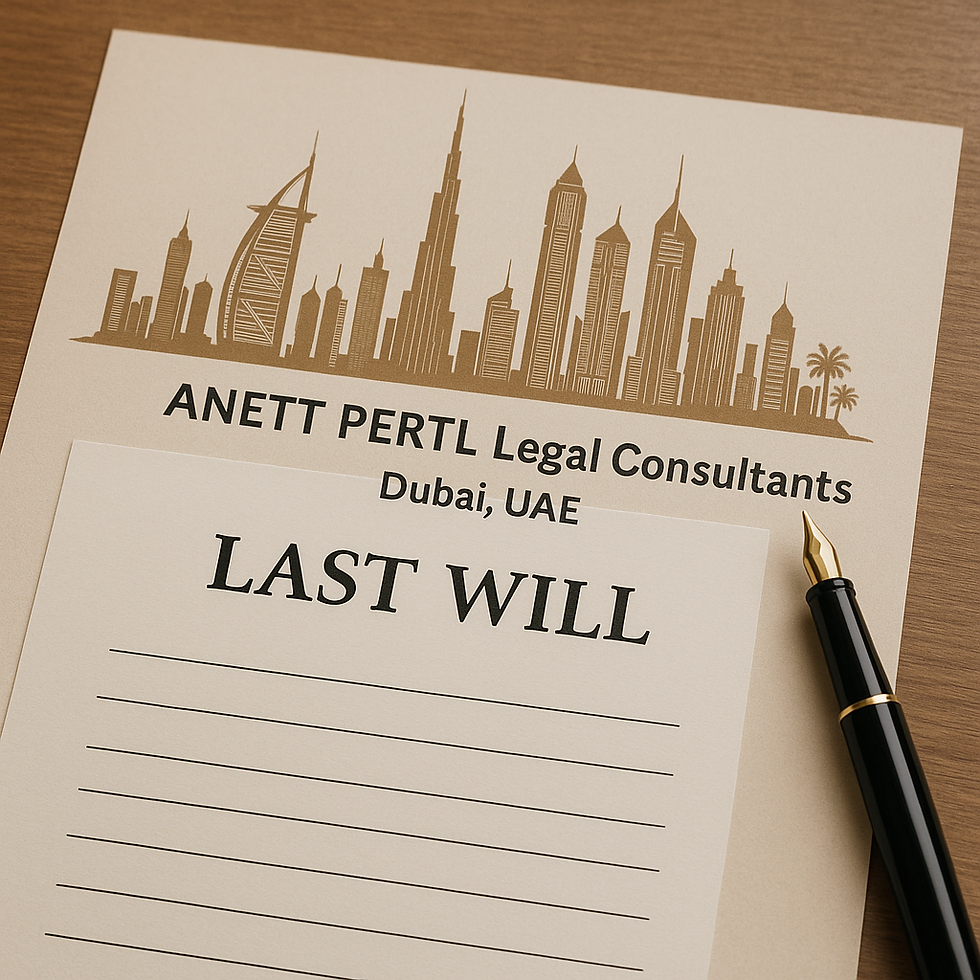 Végrendelet az Egyesült Arab Emírségekben – miért létfontosságú minden külföldi számára, akinek vagyona, családja van itt?