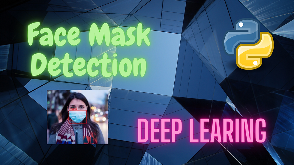 Face mask detection using detecto