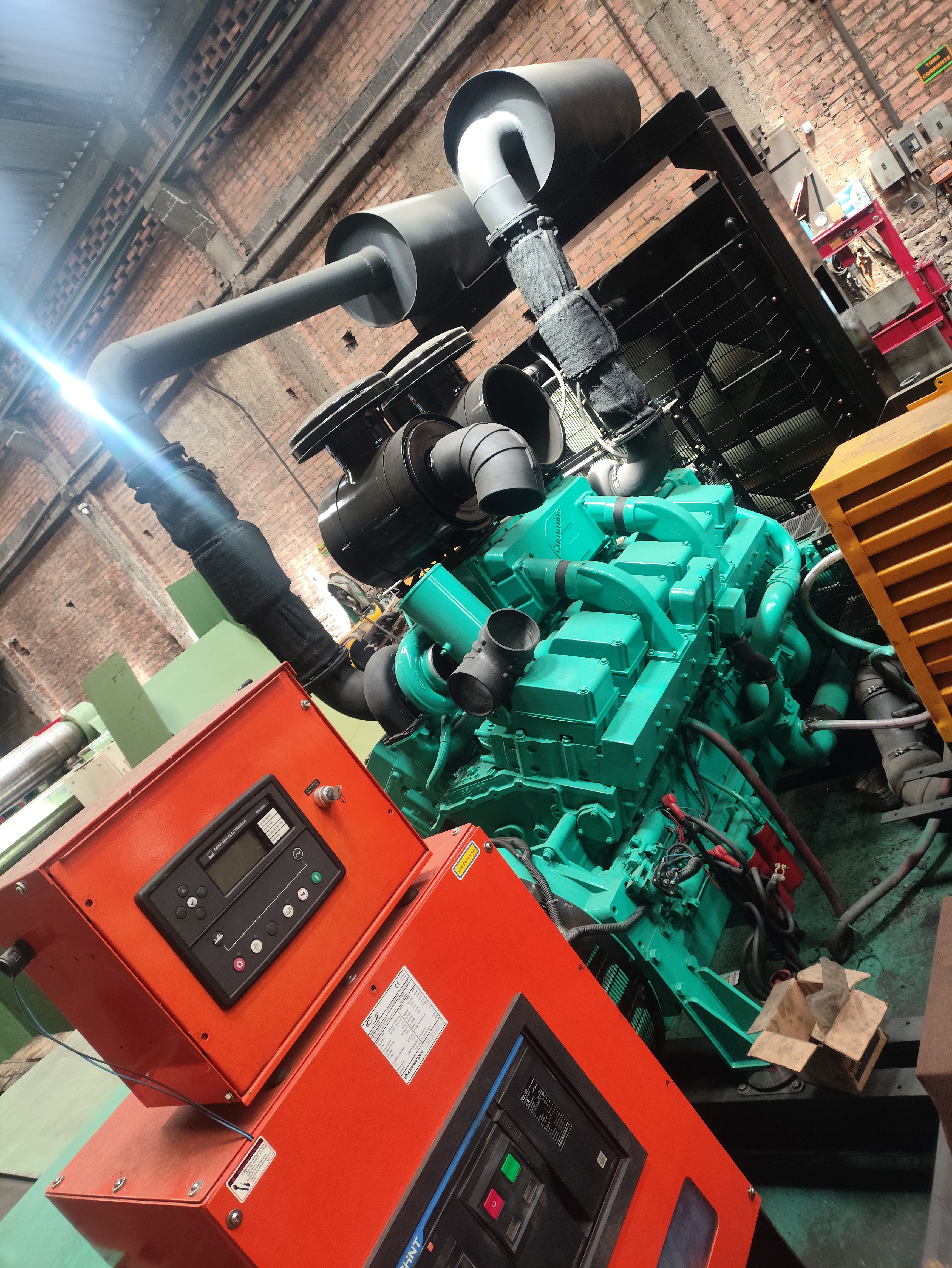 Planta Eléctrica diesel Cummins 1000 KVA