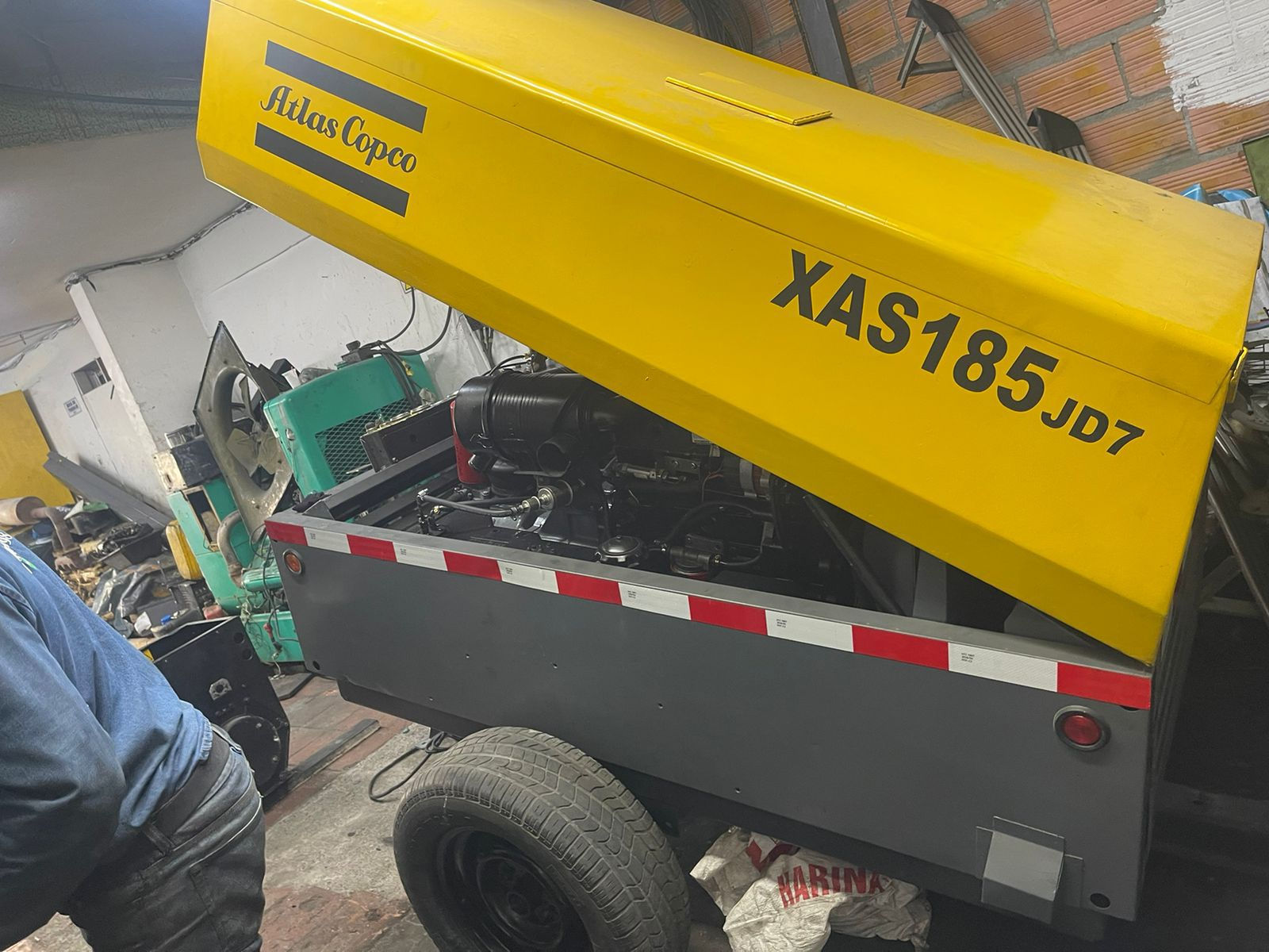 Compresor Atlas Copco XAS 185