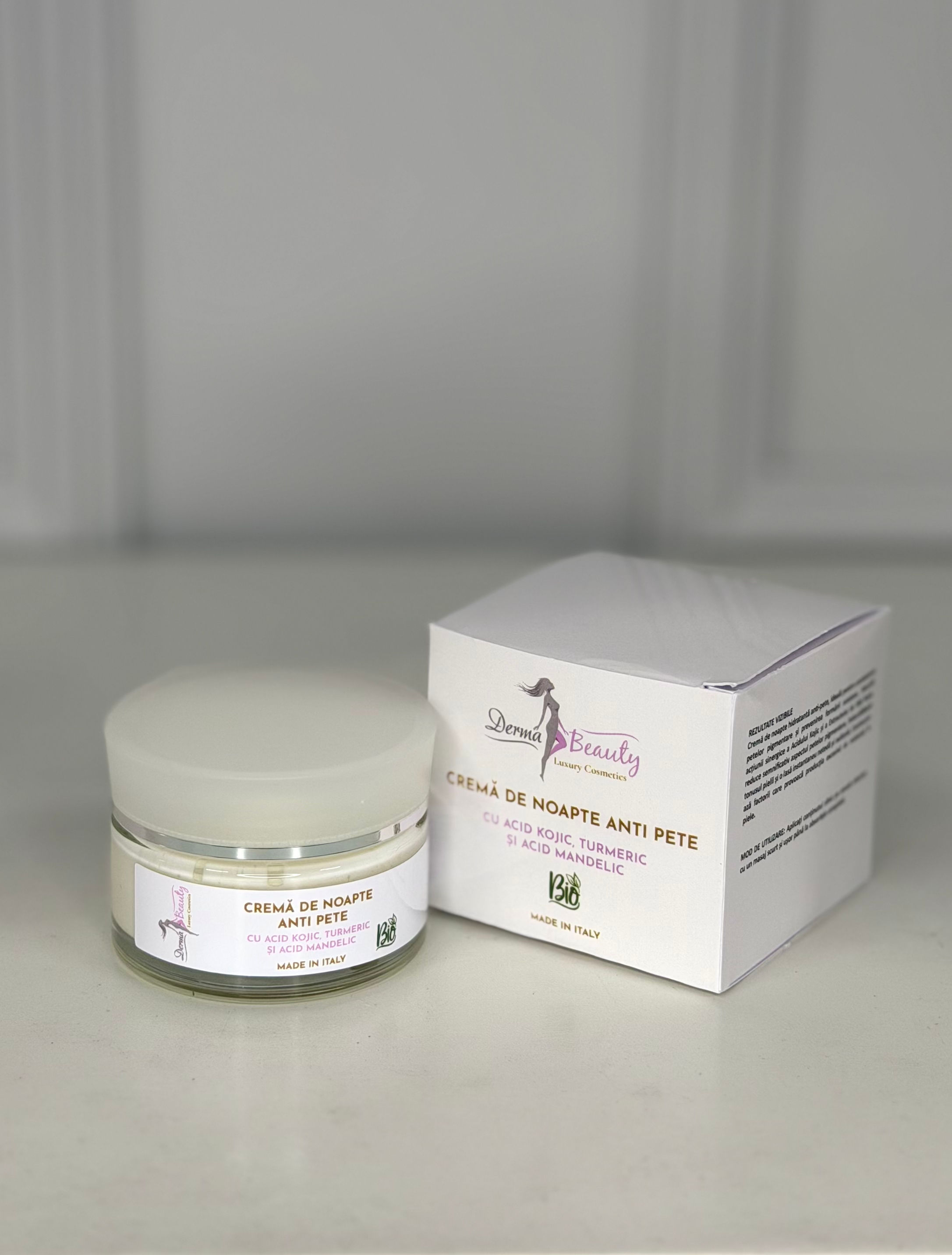 Crema anti pete si imperfectiuni cu Acid Kojic si Mandelic