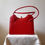 Thumbnail: Le Soir lipstick red classic style handbag