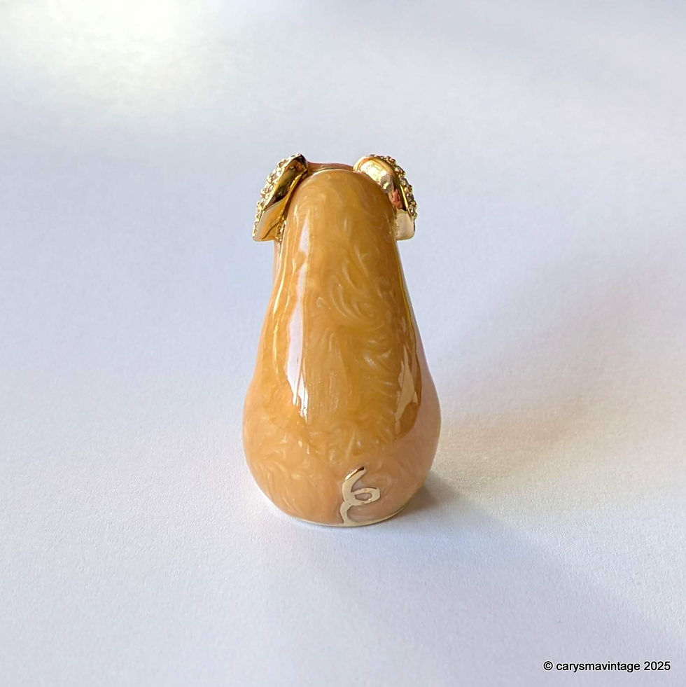 Thumbnail: Estee Lauder Solid Perfume compact Beautiful "Pig Heaven"