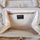 Thumbnail: Spearo cream beige soft leather handbag