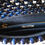 Thumbnail: Blue popcorn beaded handbag