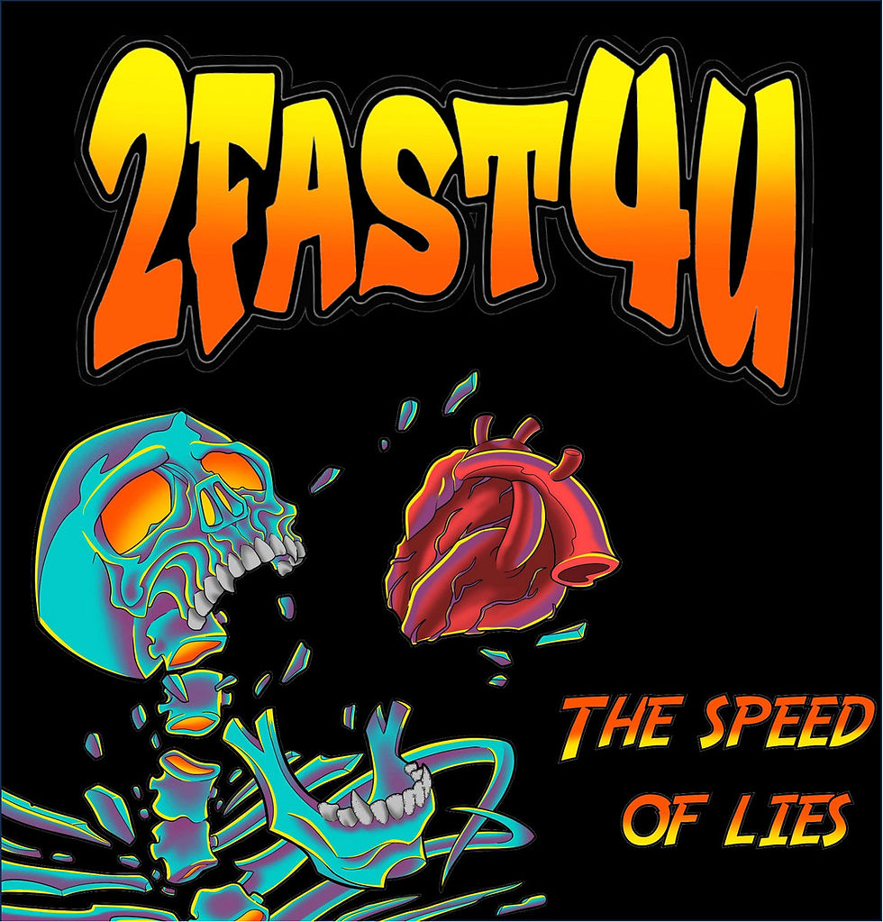 pochette ''the speed of lies''