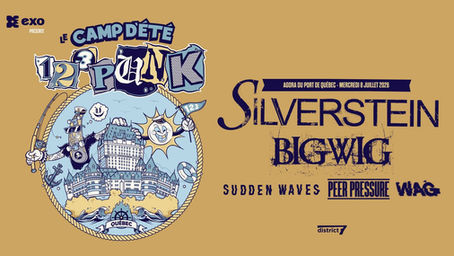[ Concert ] Silverstein – 123 Punk Camp D’été