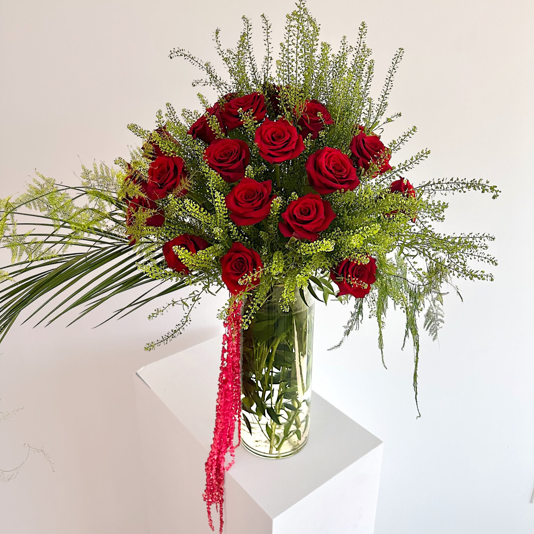 Roses with Mix Greenery (2Dz)