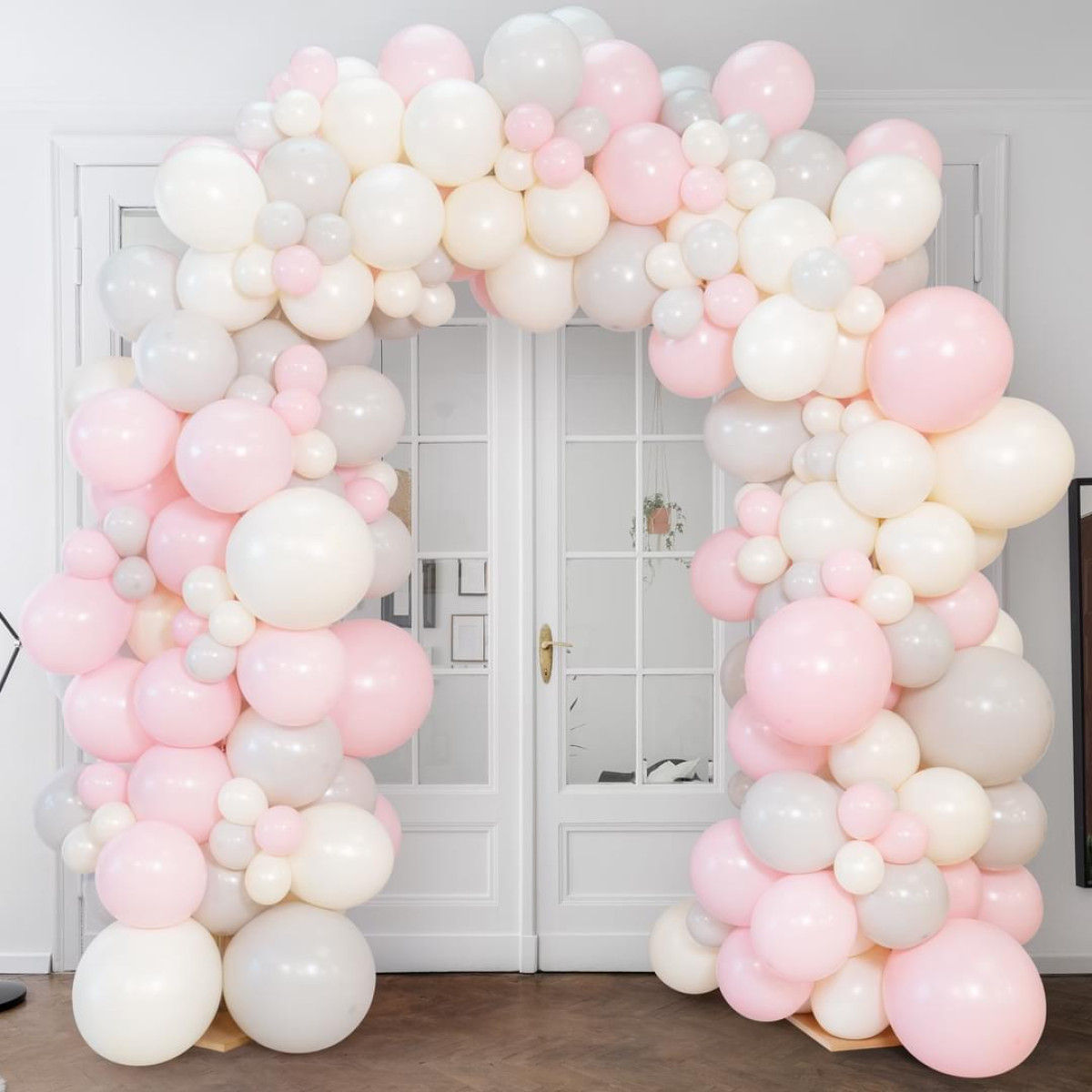 Baby Theme Balloon Arch (Pink)