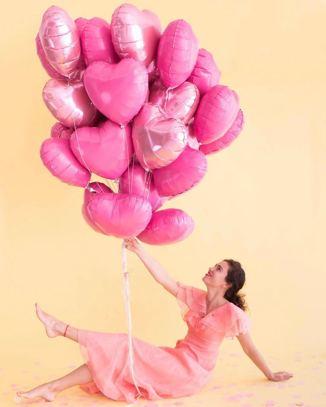 Heart shape balloons