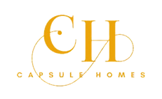 capsule homes logo on white