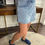 Thumbnail: Danielle denim skort - BLUE 