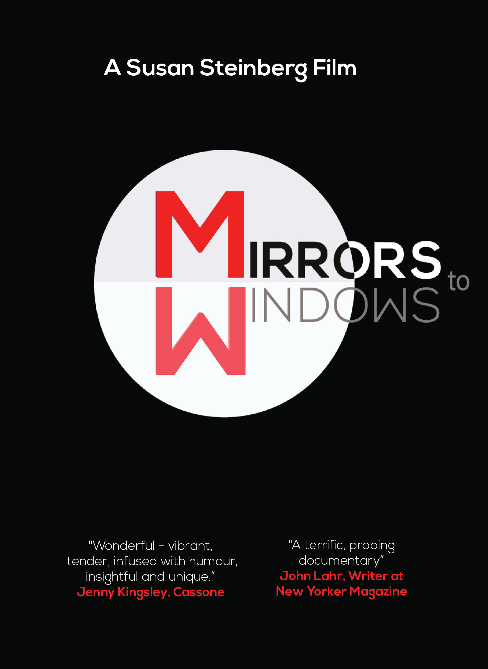 2 x 'Mirrors to Windows' DVDs