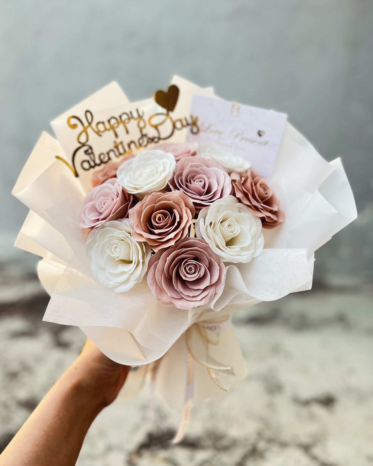 經典款推介💓玫瑰香皂花束 𝐒𝐢𝐳𝐞 𝐋 𝟏𝟏朵 - Deluxe Soap Flower Bouquet