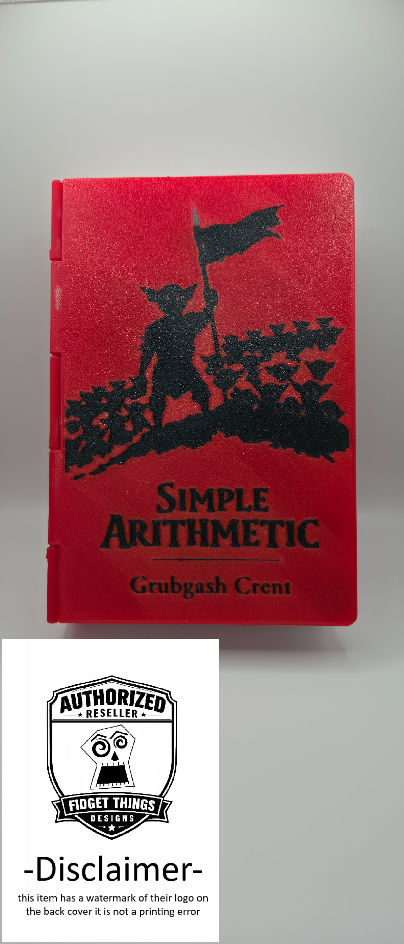 Simple Arithmetic Arcane Archive Deck Box - By Didgetslibrary