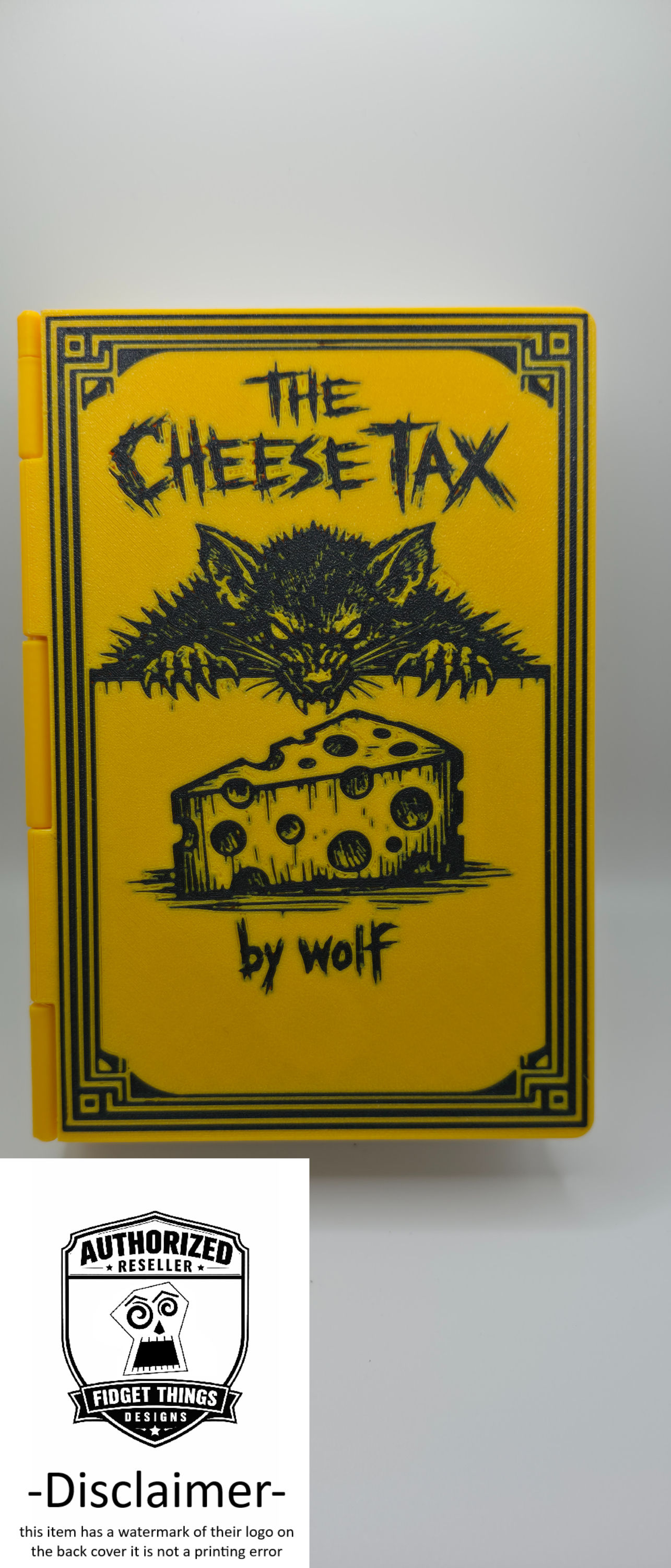 Cheese Tax Arcane Archive Deck Box - By Wolf