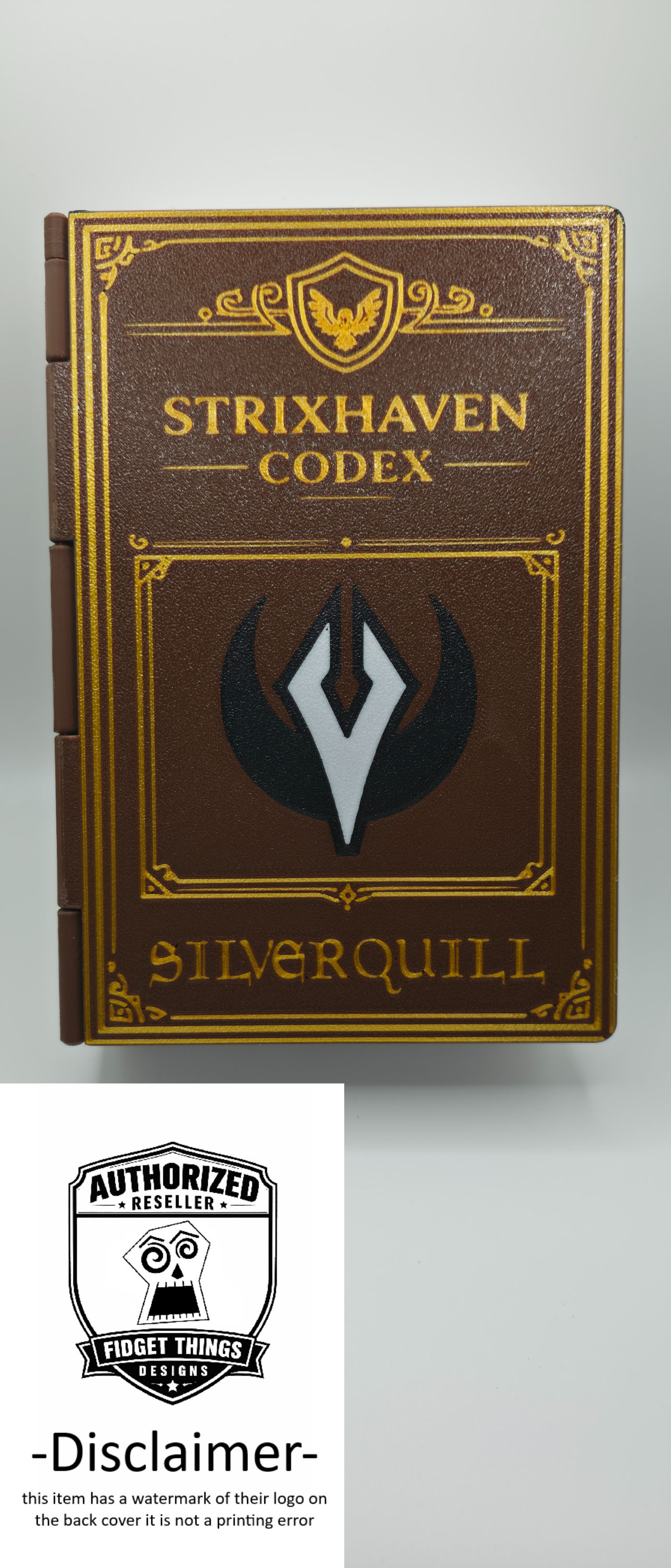Strixhaven Codex - Arcane Archive Deck Box - By Didgetslibrary