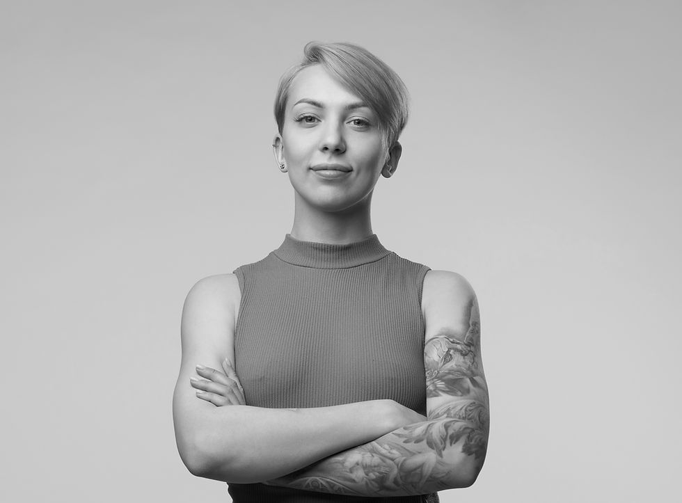 Confident Woman Pose
