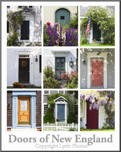 Doors New England Poster MA Maine