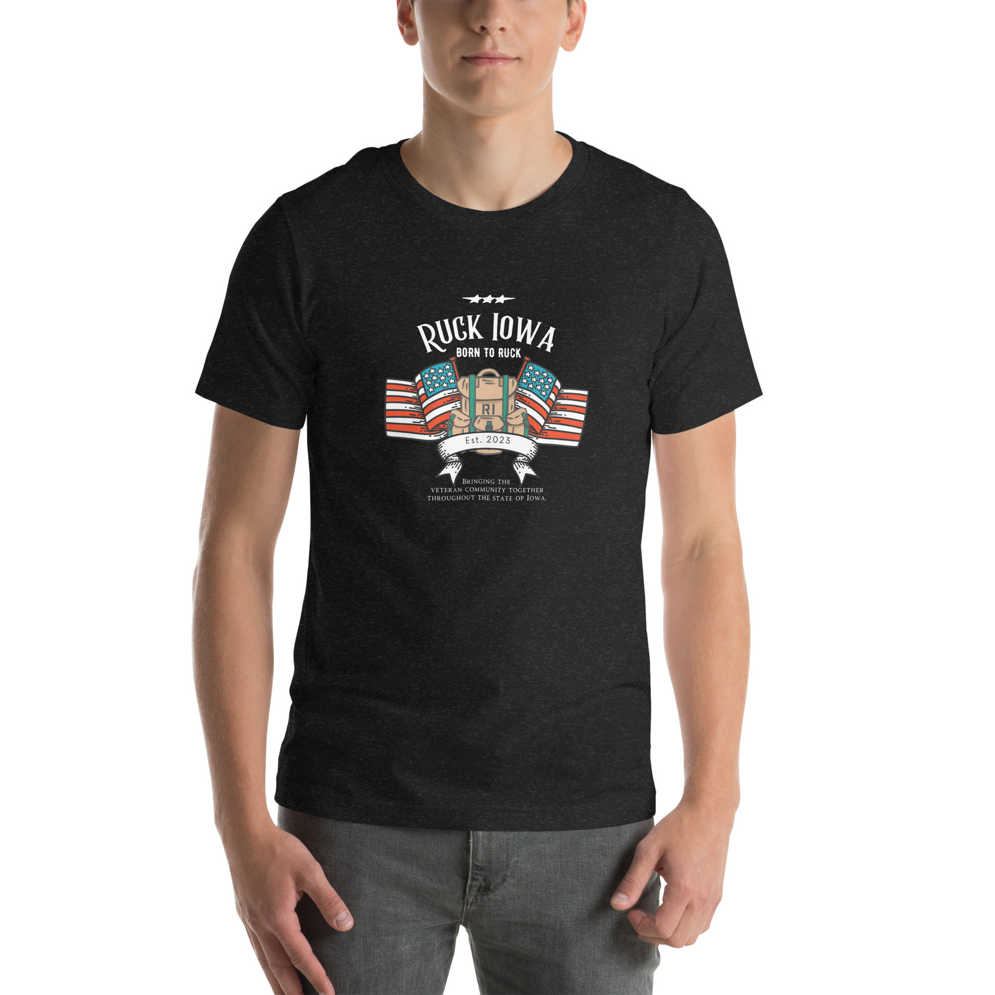 Born to Ruck Unisex t-shirt