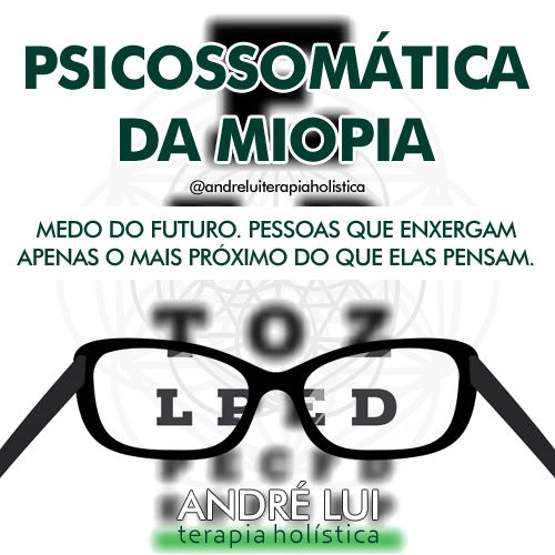 Psicossomática da Miopia.